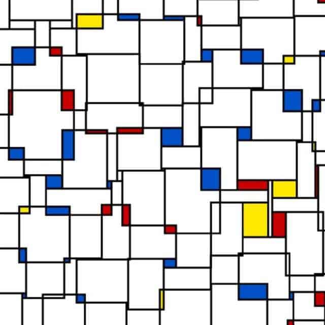 20110201-PatternMond het begin van een digitale Mondriaan